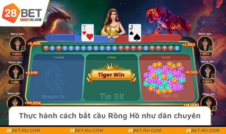 Thực hành cách bắt cầu Rồng Hồ như dân chuyên